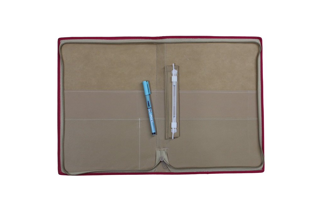 Handcrafted Applique Work File Folder
