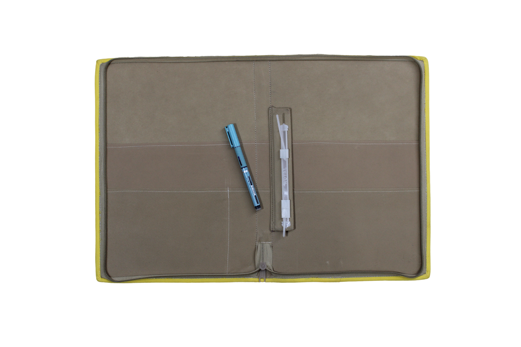 Handcrafted Applique Work File Folder