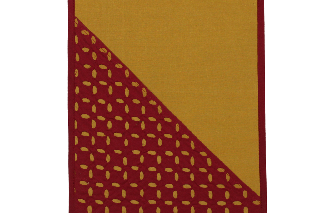 Handcrafted Applique Work Document Holder