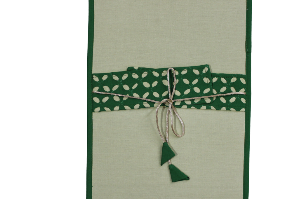 Handcrafted Applique Work Document Holder