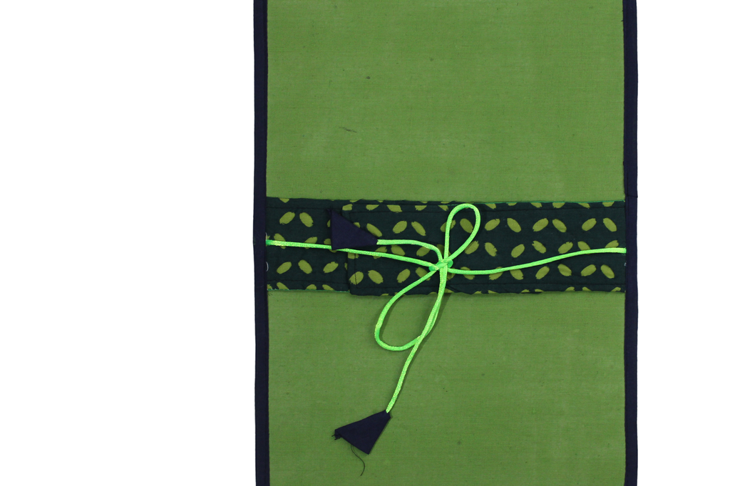 Handcrafted Applique Work Document Holder