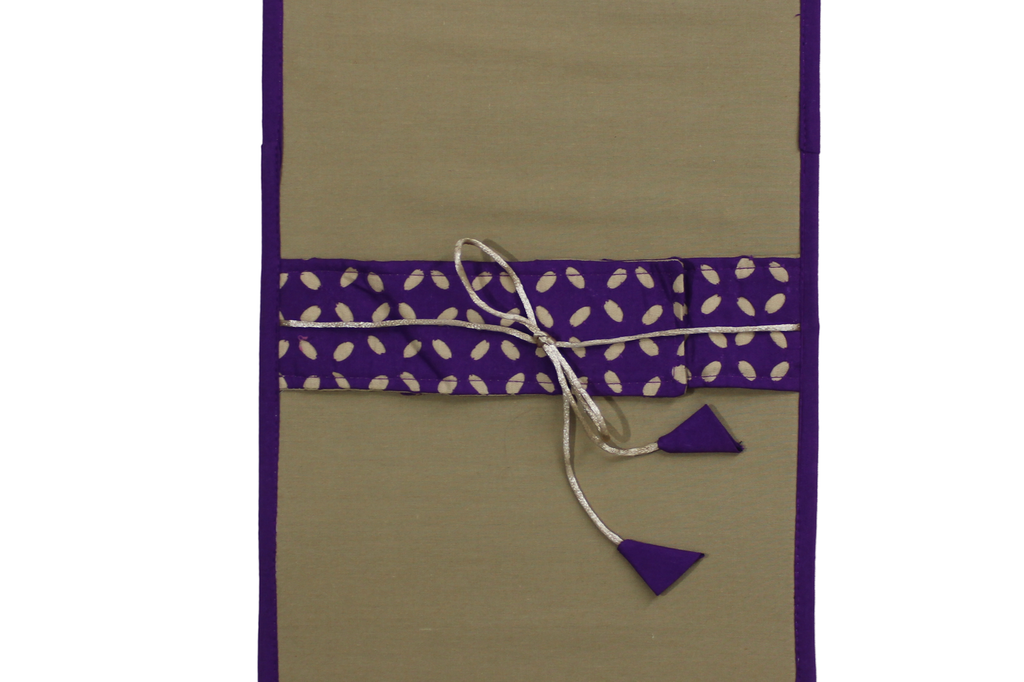 Handcrafted Applique Work Document Holder