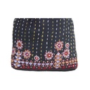 Hand Embroidered Cotton Potli Bag with Mirror work
