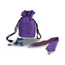 Hand Embroidered Cotton Potli Bag with Mirror work