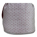 Hand Embroidered Cotton Potli Bag with Mirror work