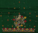 Hand Embroidered Mashru Unstitched Blouse Piece
