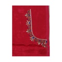 Hand Embroidered Unstitched Blouse Material