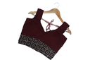 Cotton Hand Block Print Sleeveless Blouse
