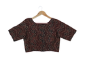 Cotton Hand Block Print Stitched Blouse