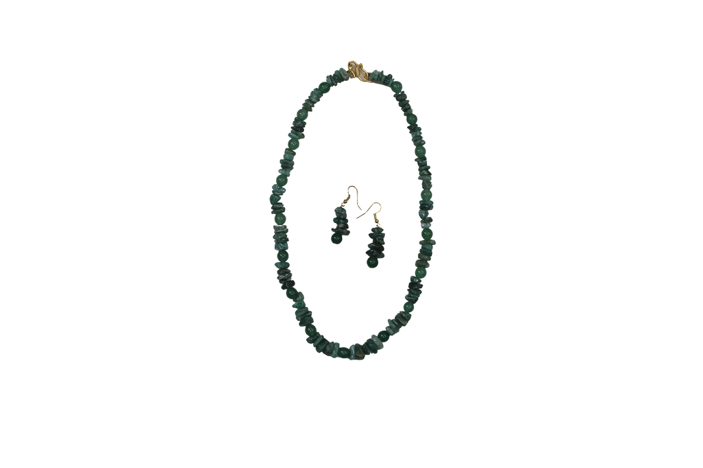 Handmade Semi Precious Stone Necklace Set
