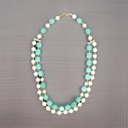 Handmade Semi Precious Stone Necklace Set