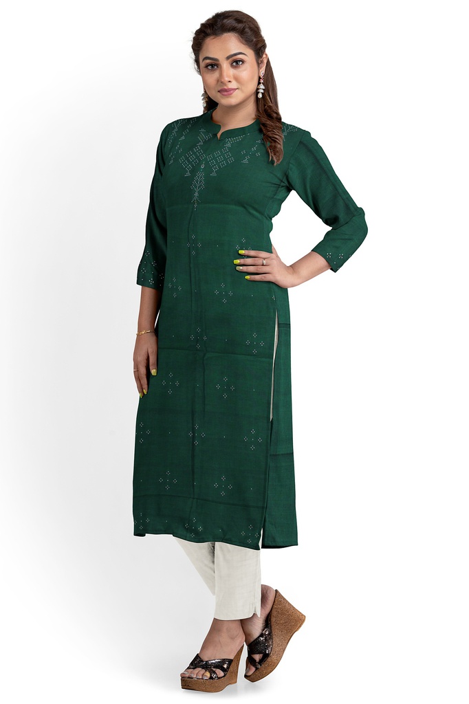 Handwoven Cotton Tangaliya Top/Kurta Material