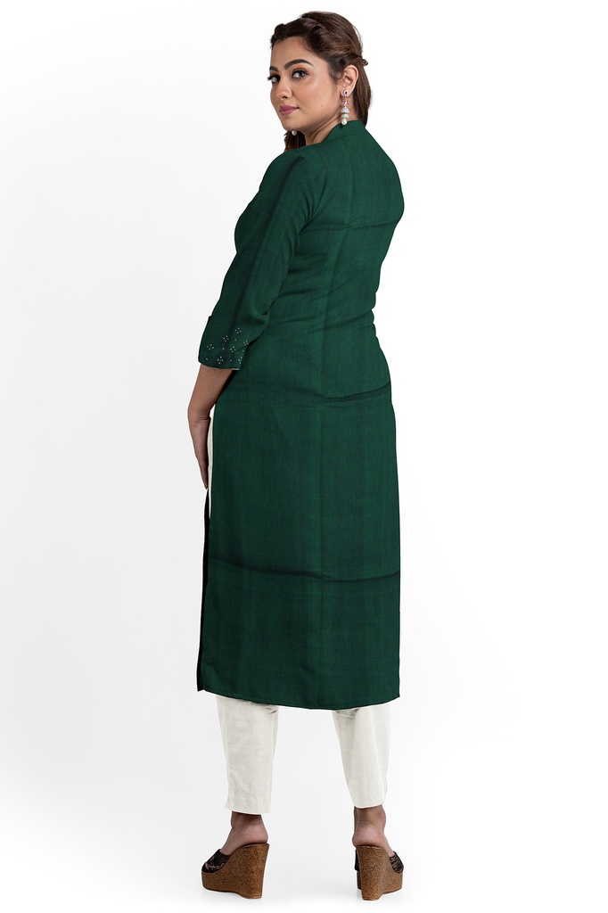 Handwoven Cotton Tangaliya Top/Kurta Material