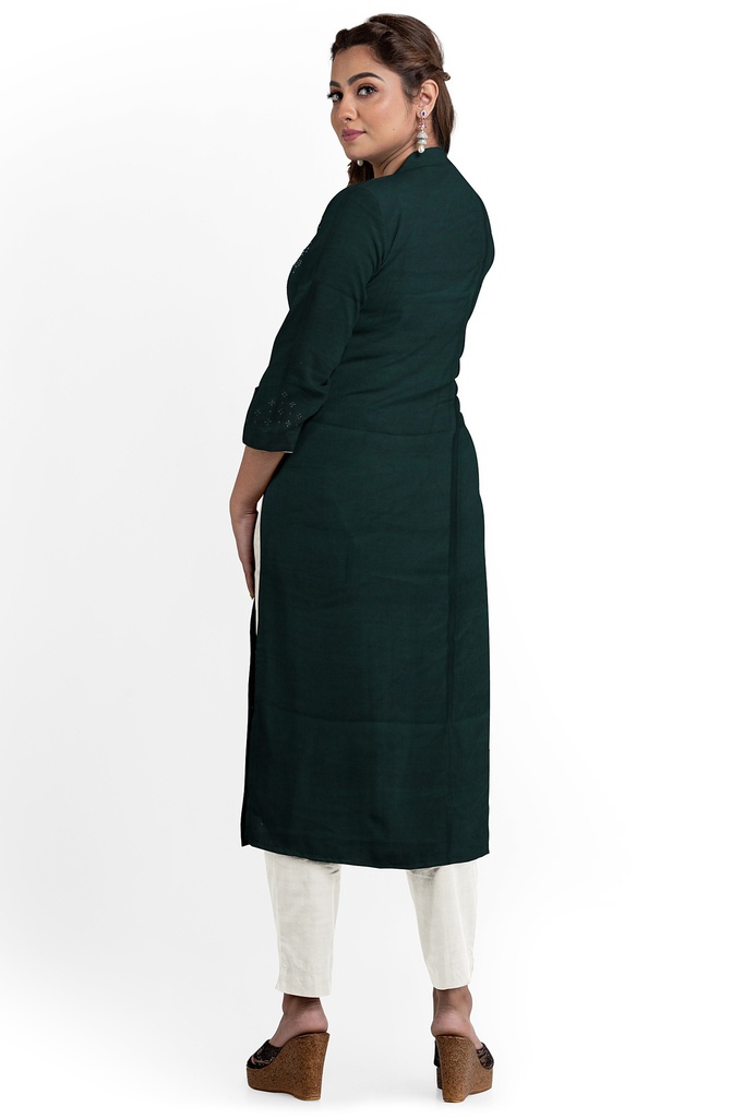 Handwoven Cotton Tangaliya Top/Kurta Material