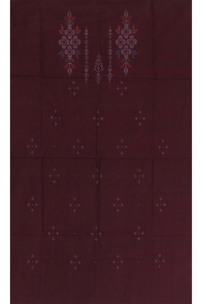 Handwoven Cotton Tangaliya Top/Kurta Material