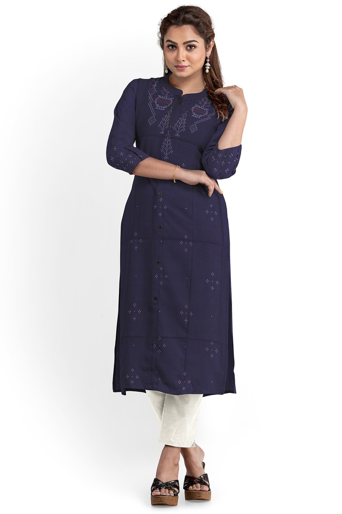 Handwoven Cotton Tangaliya Top/Kurta Material