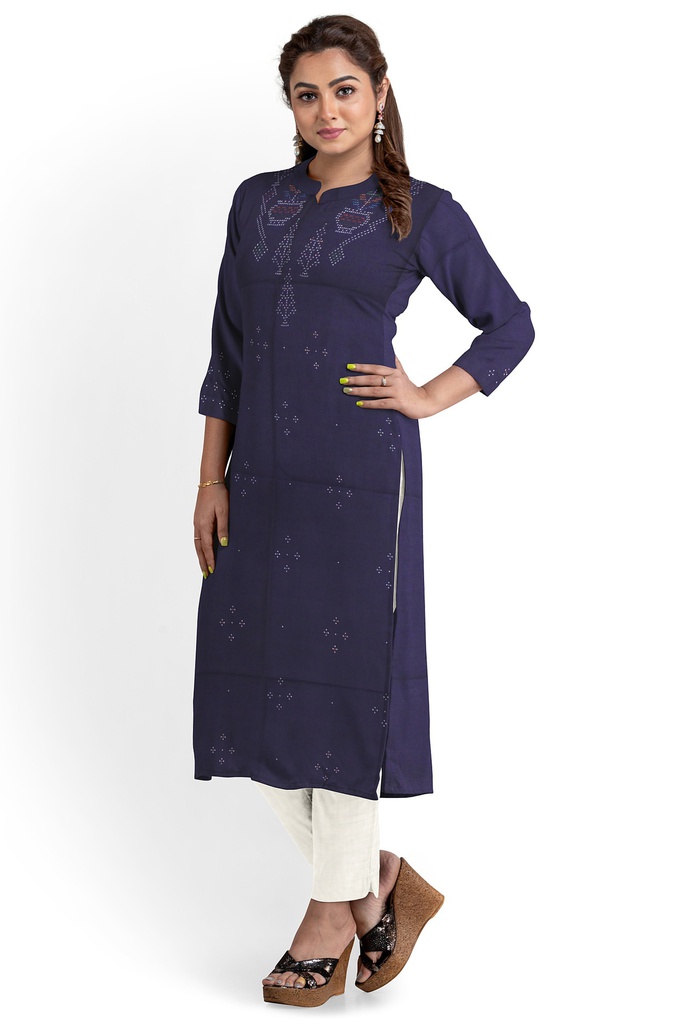 Handwoven Cotton Tangaliya Top/Kurta Material