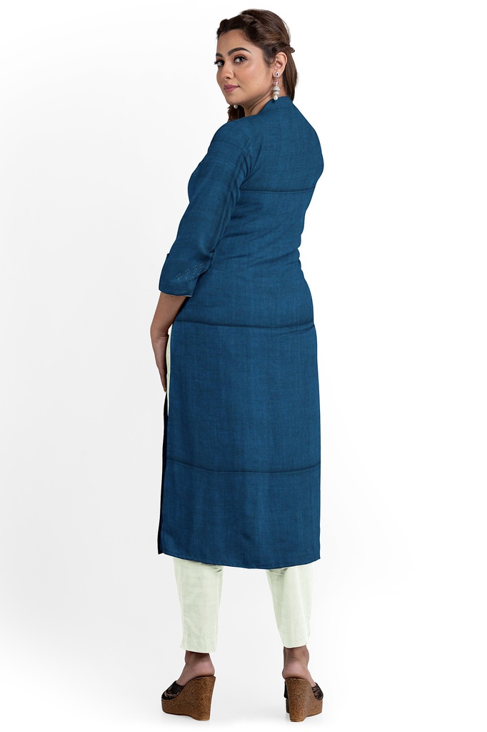 Handwoven Cotton Tangaliya Top/Kurta Material