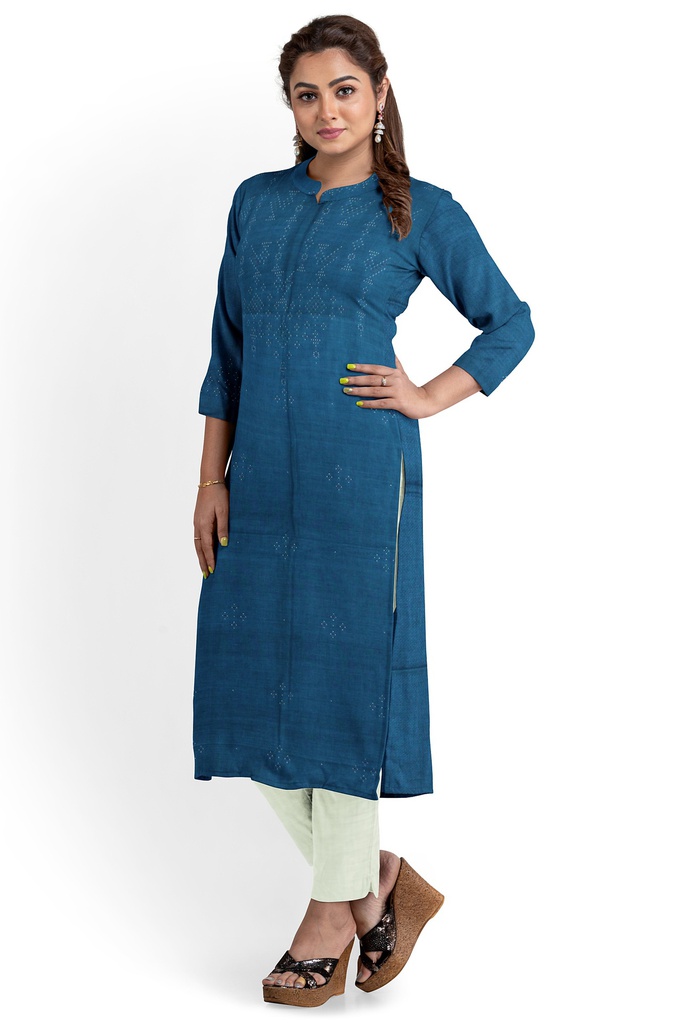 Handwoven Cotton Tangaliya Top/Kurta Material