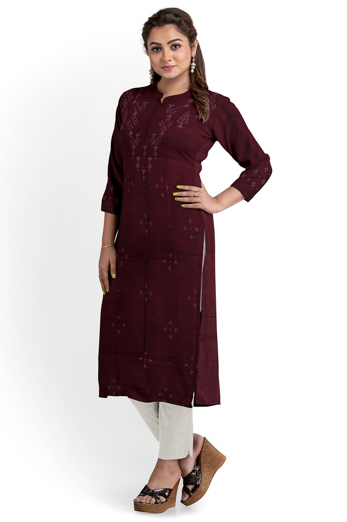 Handwoven Cotton Tangaliya Top/Kurta Material