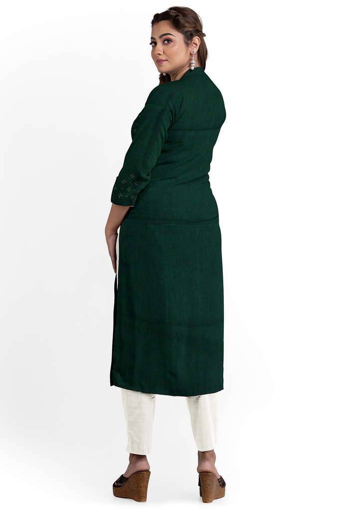 Handwoven Cotton Tangaliya Top/Kurta Material