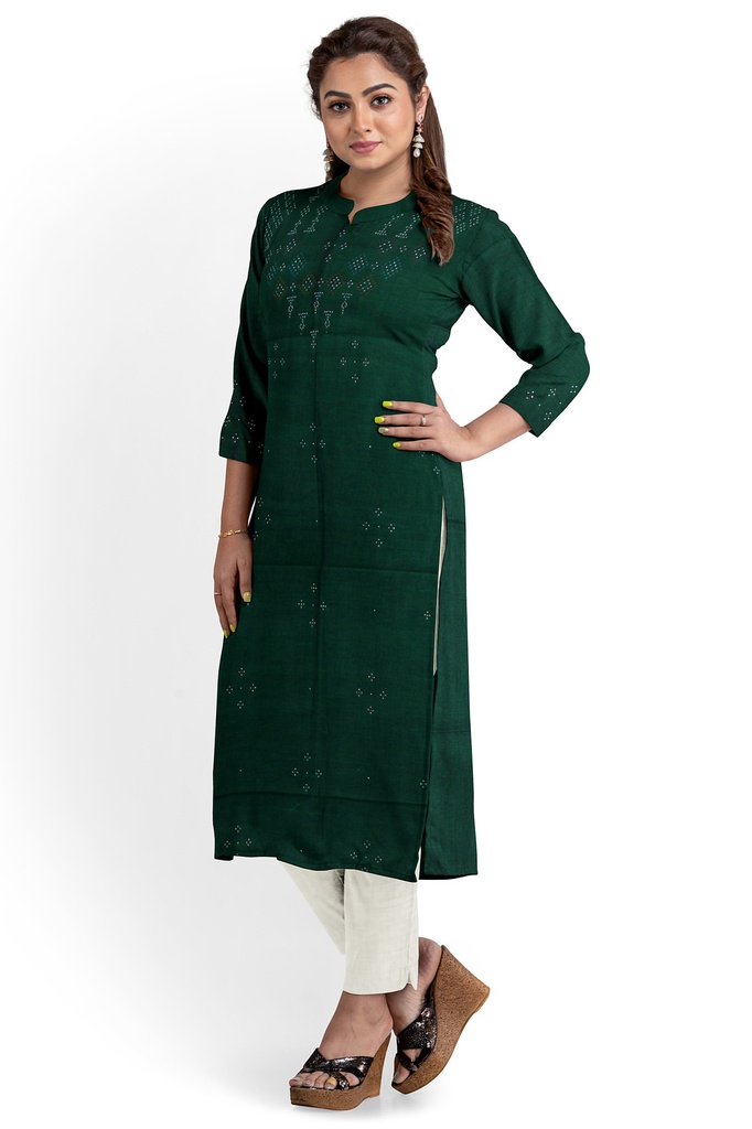 Handwoven Cotton Tangaliya Top/Kurta Material