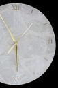 Handcrafted Natural Agate Stone Table/Desk Clock with stand