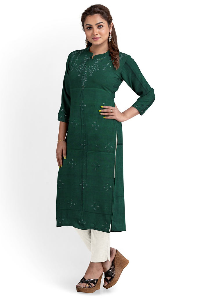 Handwoven Cotton Tangaliya Top/Kurta Material