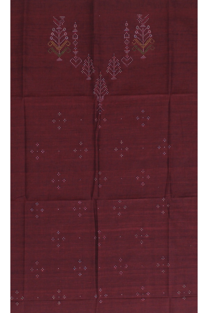 Handwoven Cotton Tangaliya Top/Kurta Material