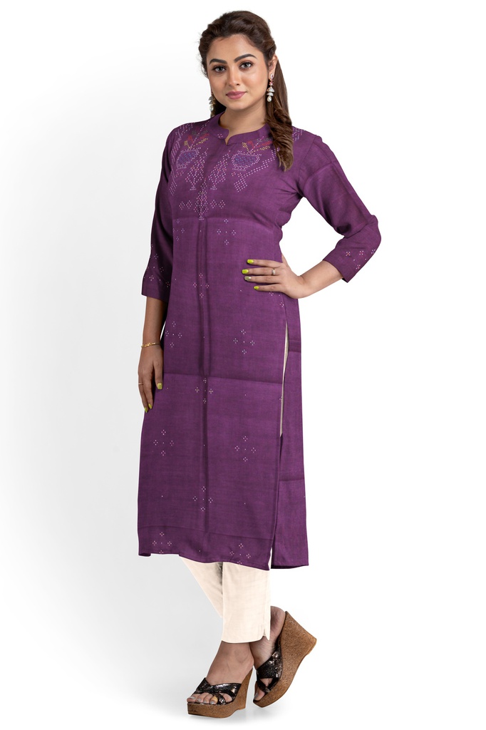 Handwoven Cotton Tangaliya Top/Kurta Material