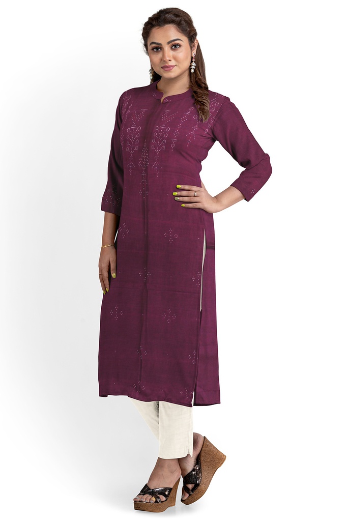 Handwoven Cotton Tangaliya Top/Kurta Material