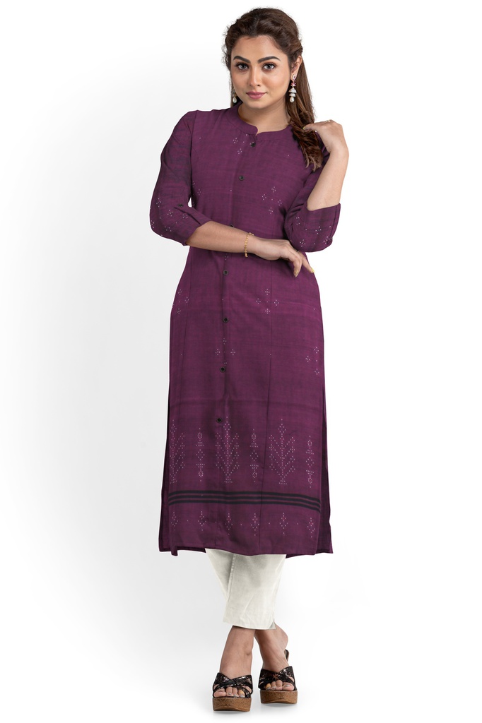 Handwoven Cotton Tangaliya Top/Kurta Material