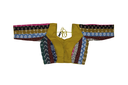 Cotton Hand Block Printed Patchwork Chaniya Choli