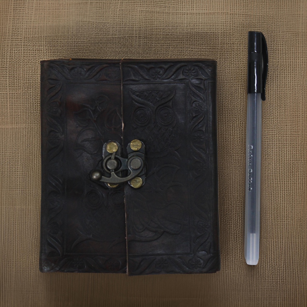 Handcrafted Leather Diary