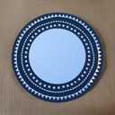 Handcrafted Mud Work Wall Mirror