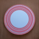Handcrafted Mud Work Wall Mirror