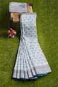 Hand Block Print Cotton Saree