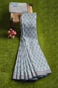 Hand Block Print Cotton Saree