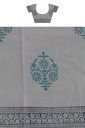 Hand Block Print Cotton Saree