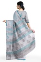 Hand Block Print Cotton Saree