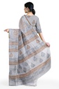 Hand Block Print Cotton Saree