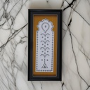 Handcrafted Mud &amp; Mirror Work Wall Hanging / Frame