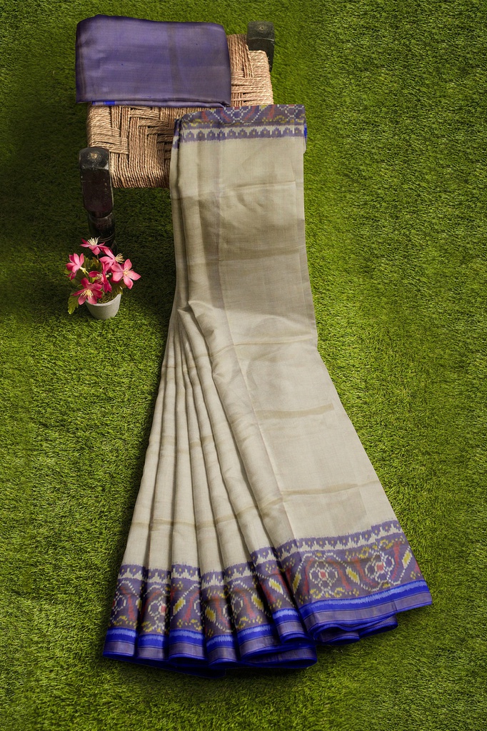 Handloom Single Ikat Silk Patola Saree