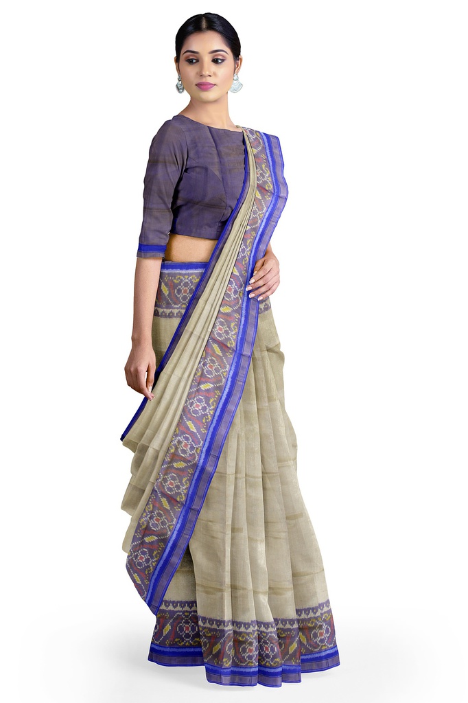 Handloom Single Ikat Silk Patola Saree