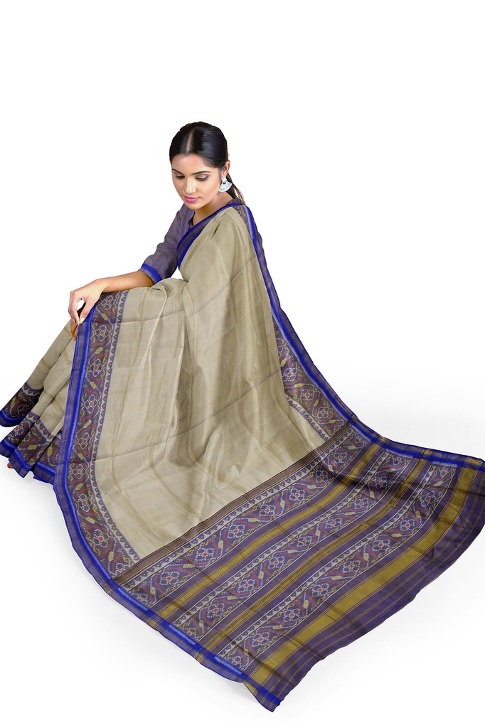Handloom Single Ikat Silk Patola Saree