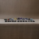 Handcrafted Mini Natural  Agate Gemstone Trees Set