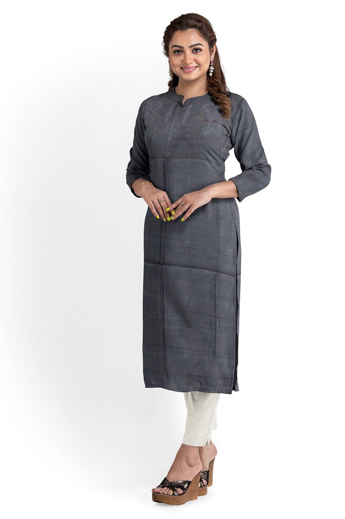 Handwoven Cotton Tangaliya Top/Kurta Material