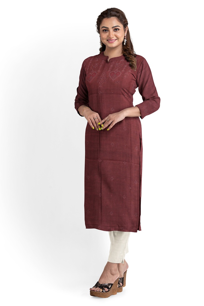 Handwoven Cotton Tangaliya Top/Kurta Material