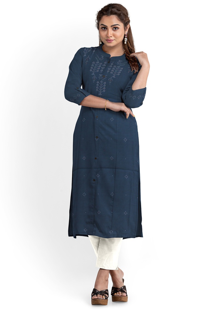 Handwoven Cotton Tangaliya Top/Kurta Material