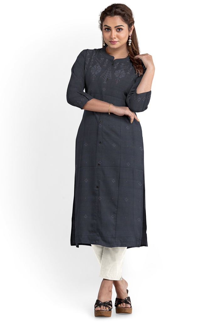 Handwoven Cotton Tangaliya Top/Kurta Material